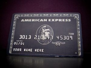 American Express Centurion Black Card